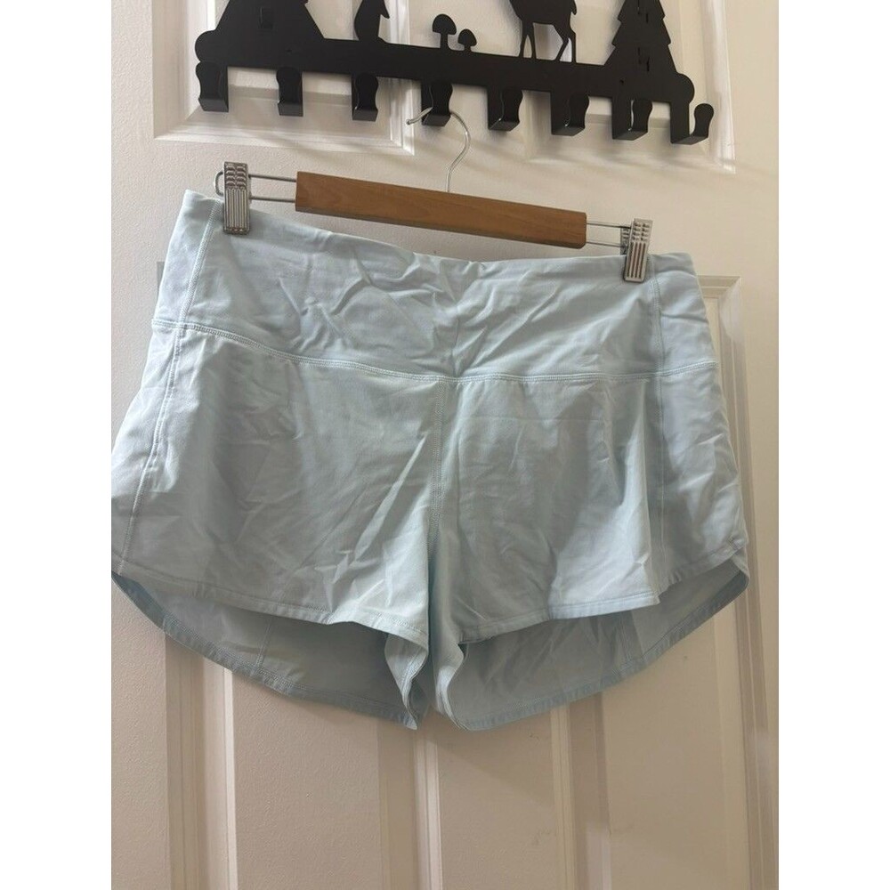 Lululemon Speed Up Lined Short 2.5" inseam - Blue Glow - Size 10